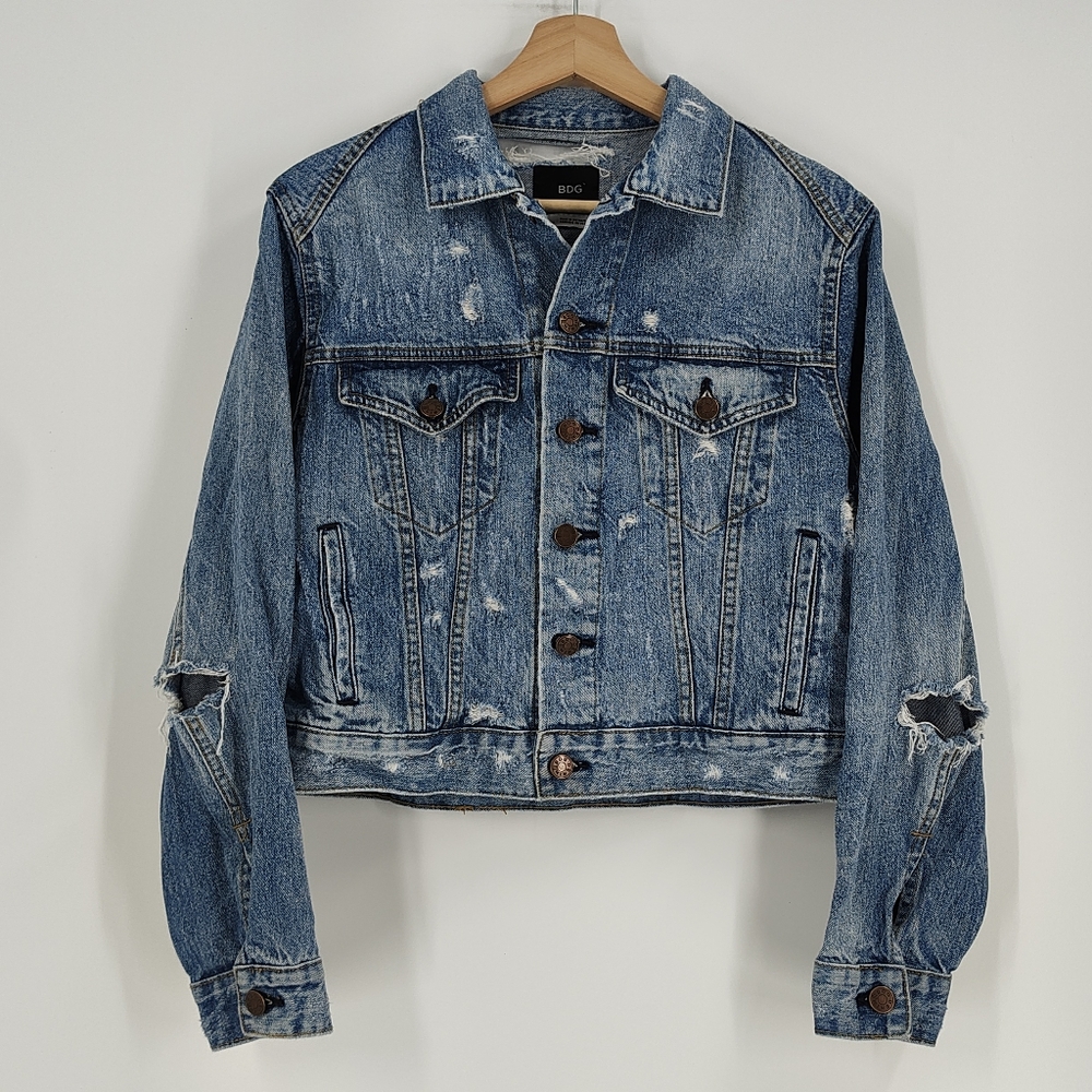 BDG | distressed denim jacket - Picture 1 of 5